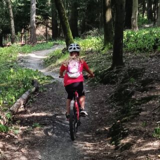 Včera poprvé s Honzou, dnes (ne poprvé) s Lucií ... Celá polská část... černý i červený.

#singltrekpodsmrkem #bikedaughter #pysnyotec